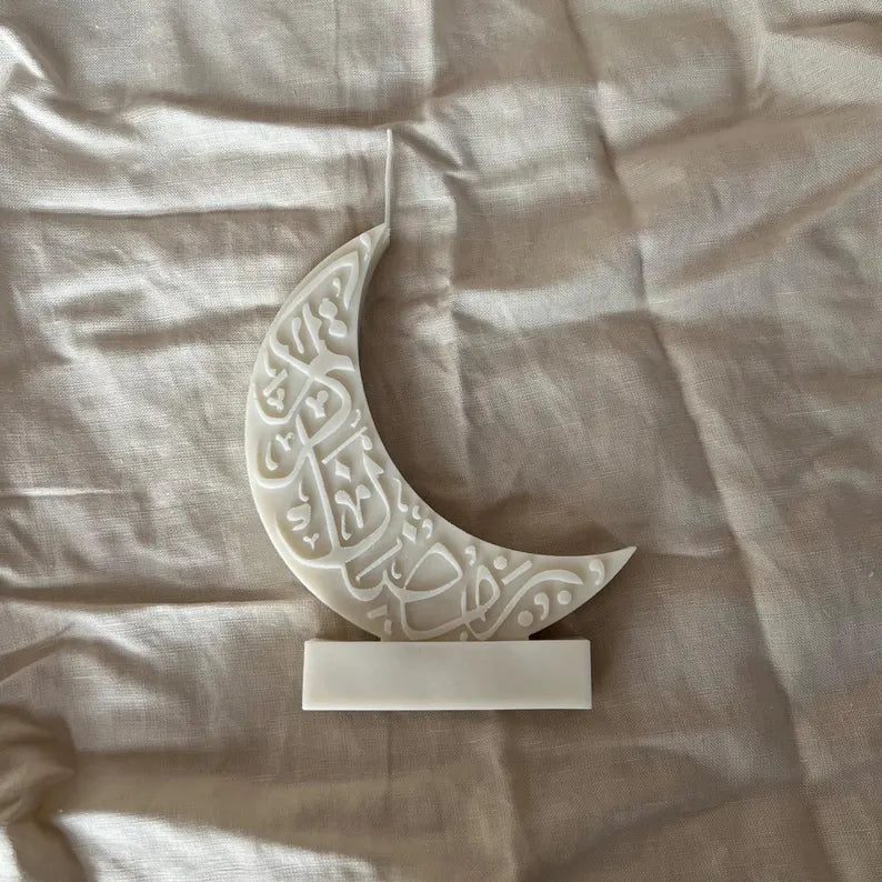 Ramadan Crescent Candle