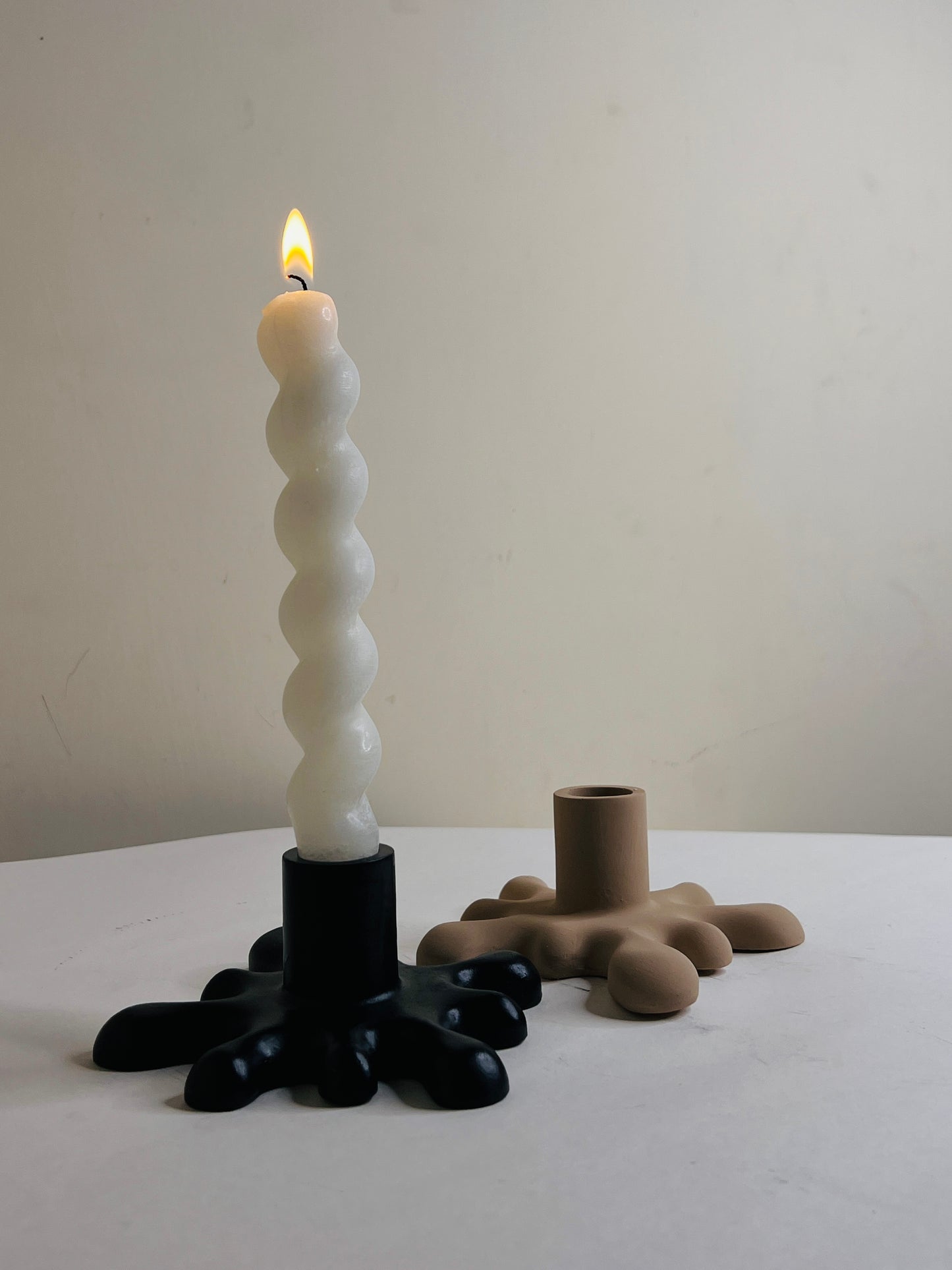 1pc Minimal Splash Candle Holder