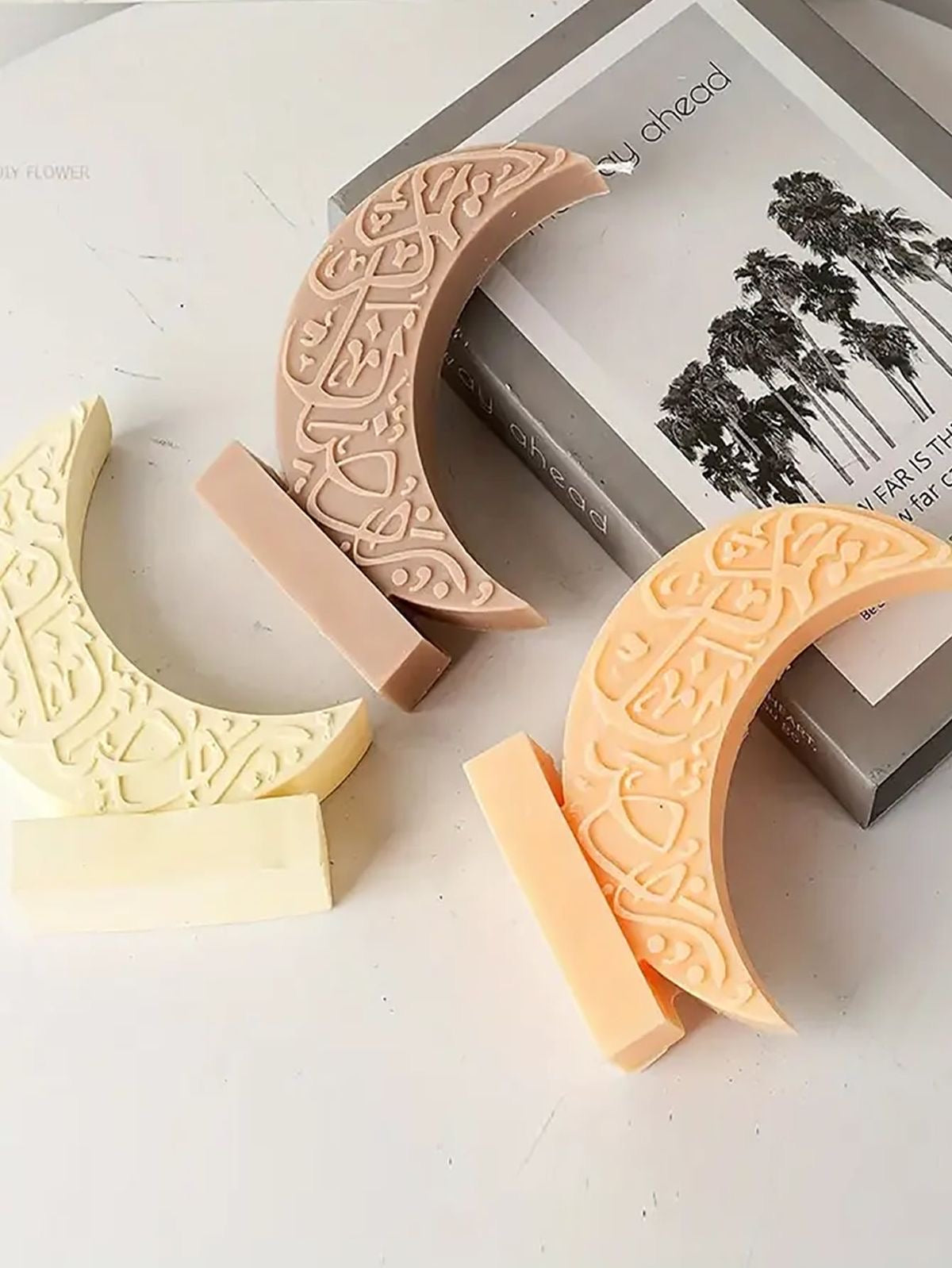 Ramadan Crescent Candle