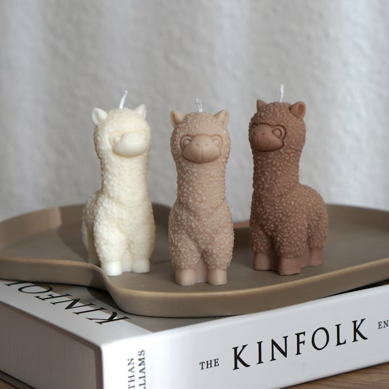Alpaca candle