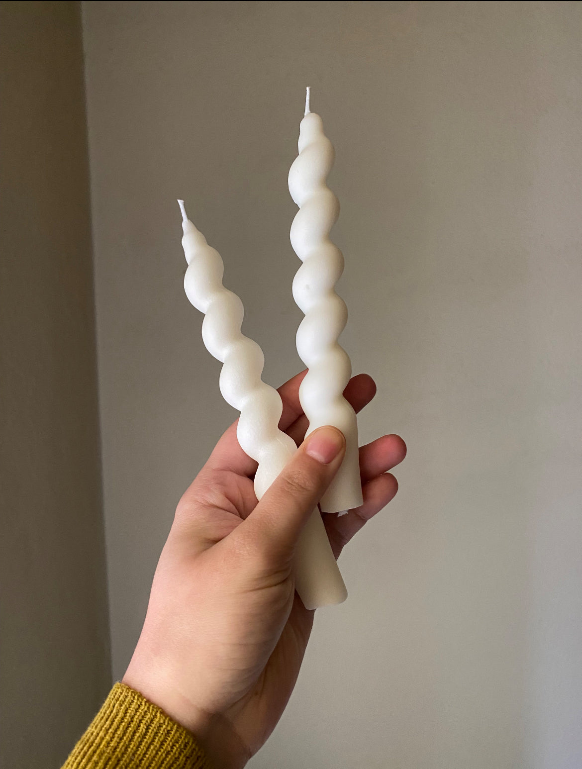 Spiral Candle (Set of 2)