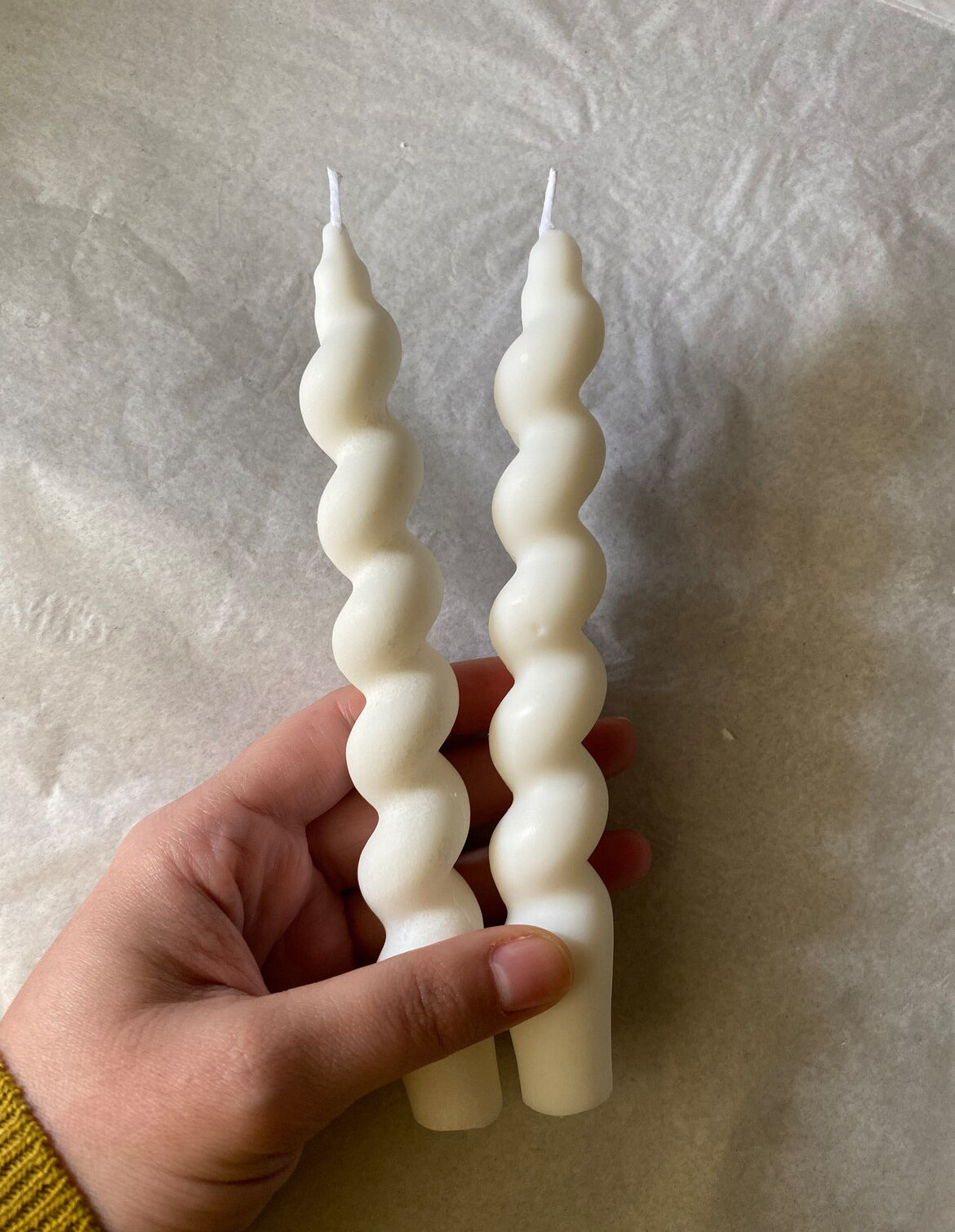 Spiral Candle (Set of 2)