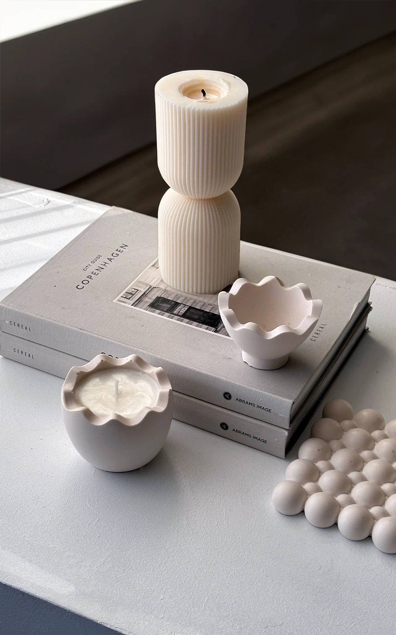 Scented Egg Candle