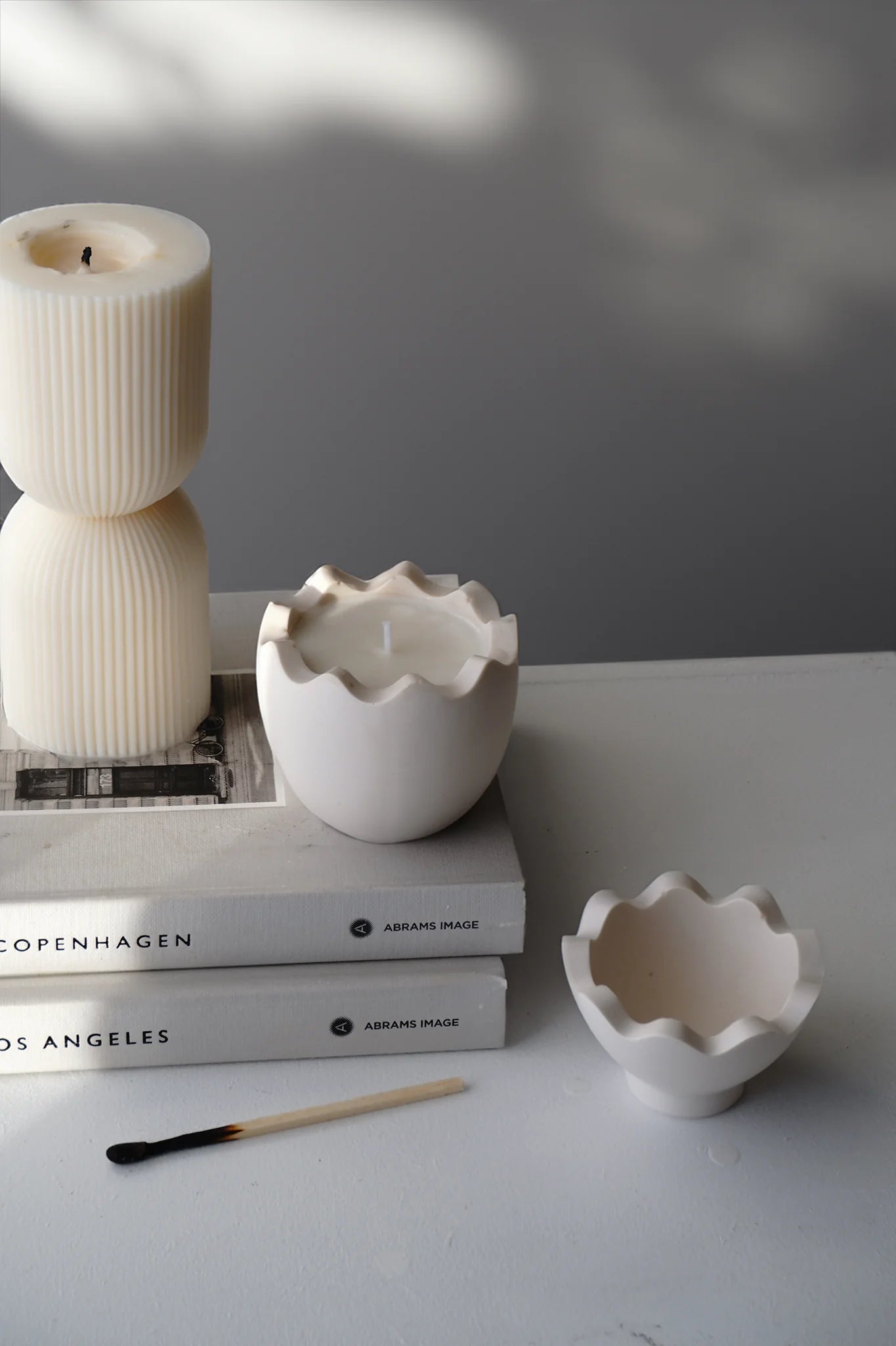 Scented Egg Candle