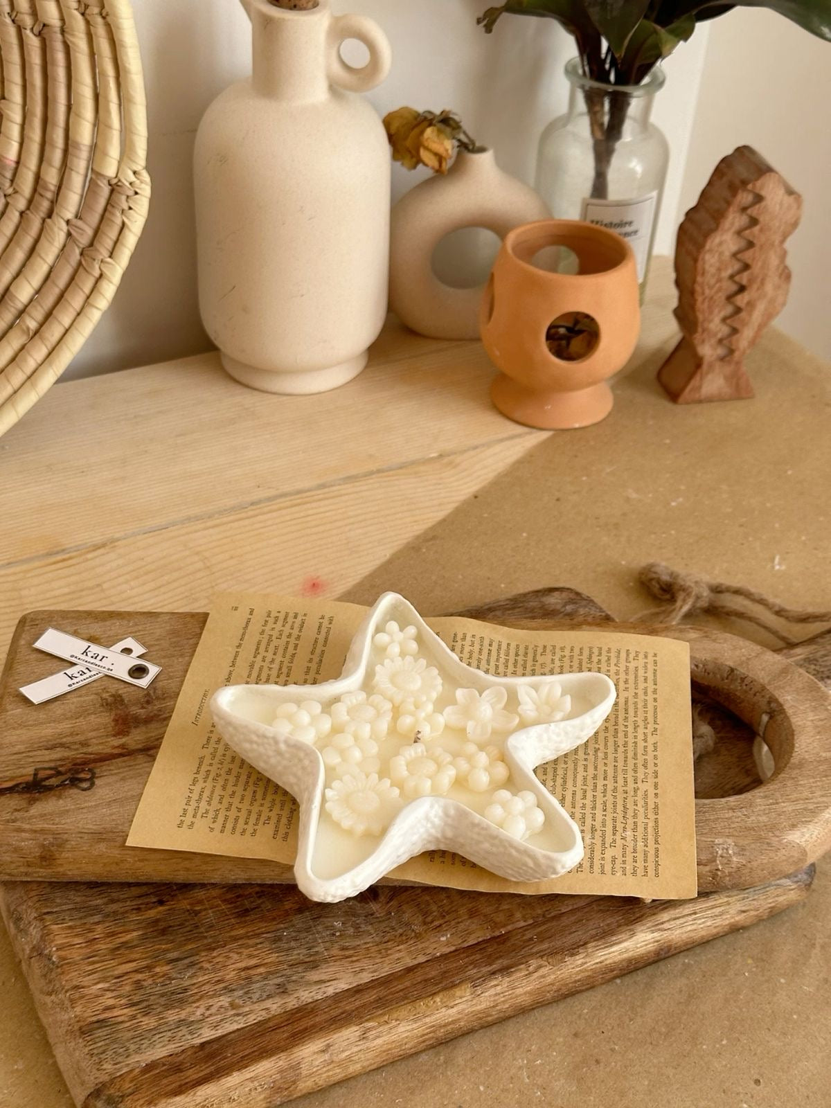 Starfish Candle
