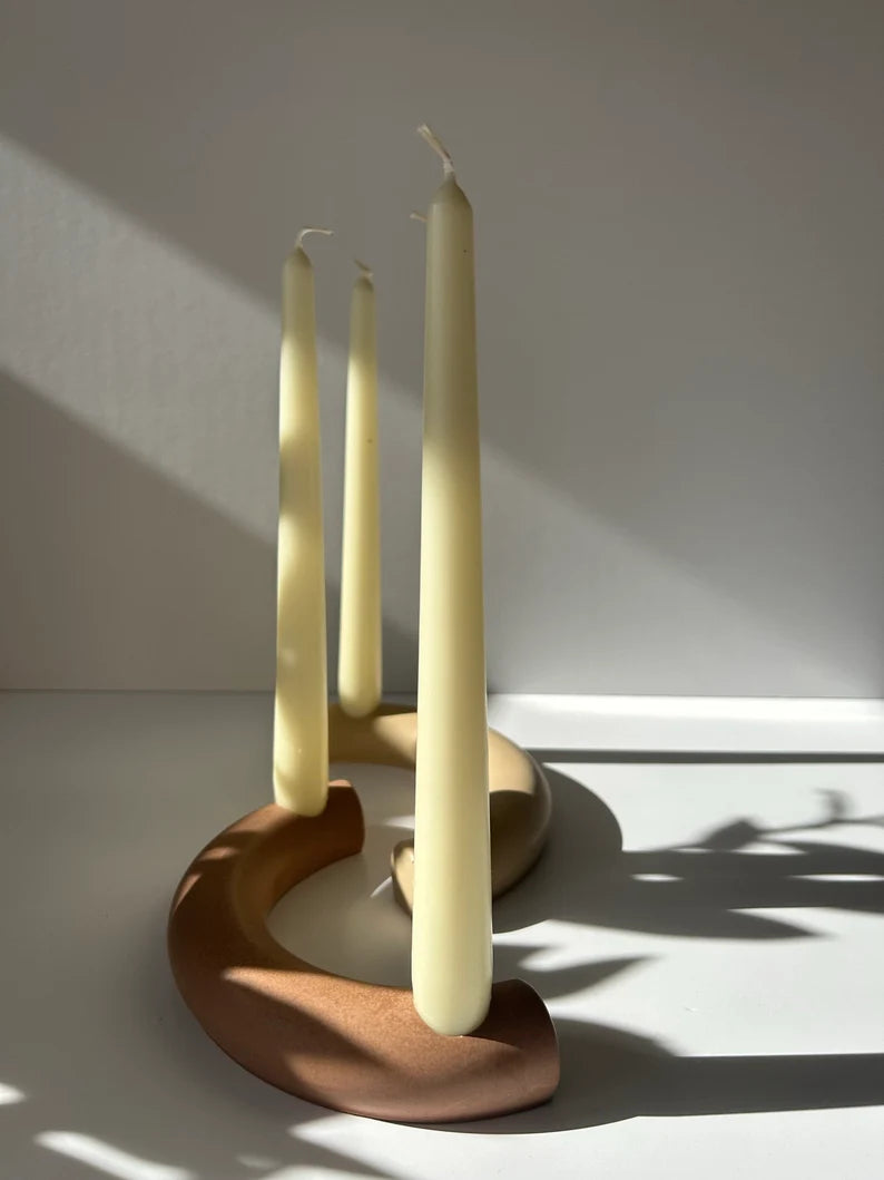 Boomerang Candle Holder