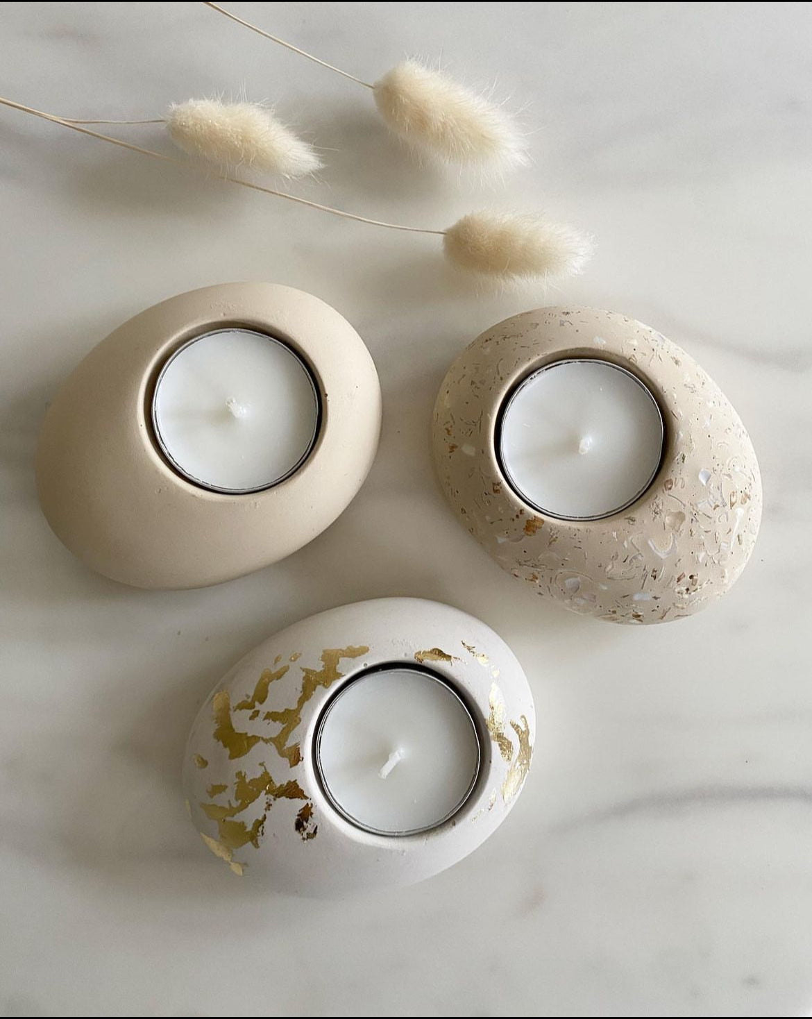 Pebble Tealight Holder