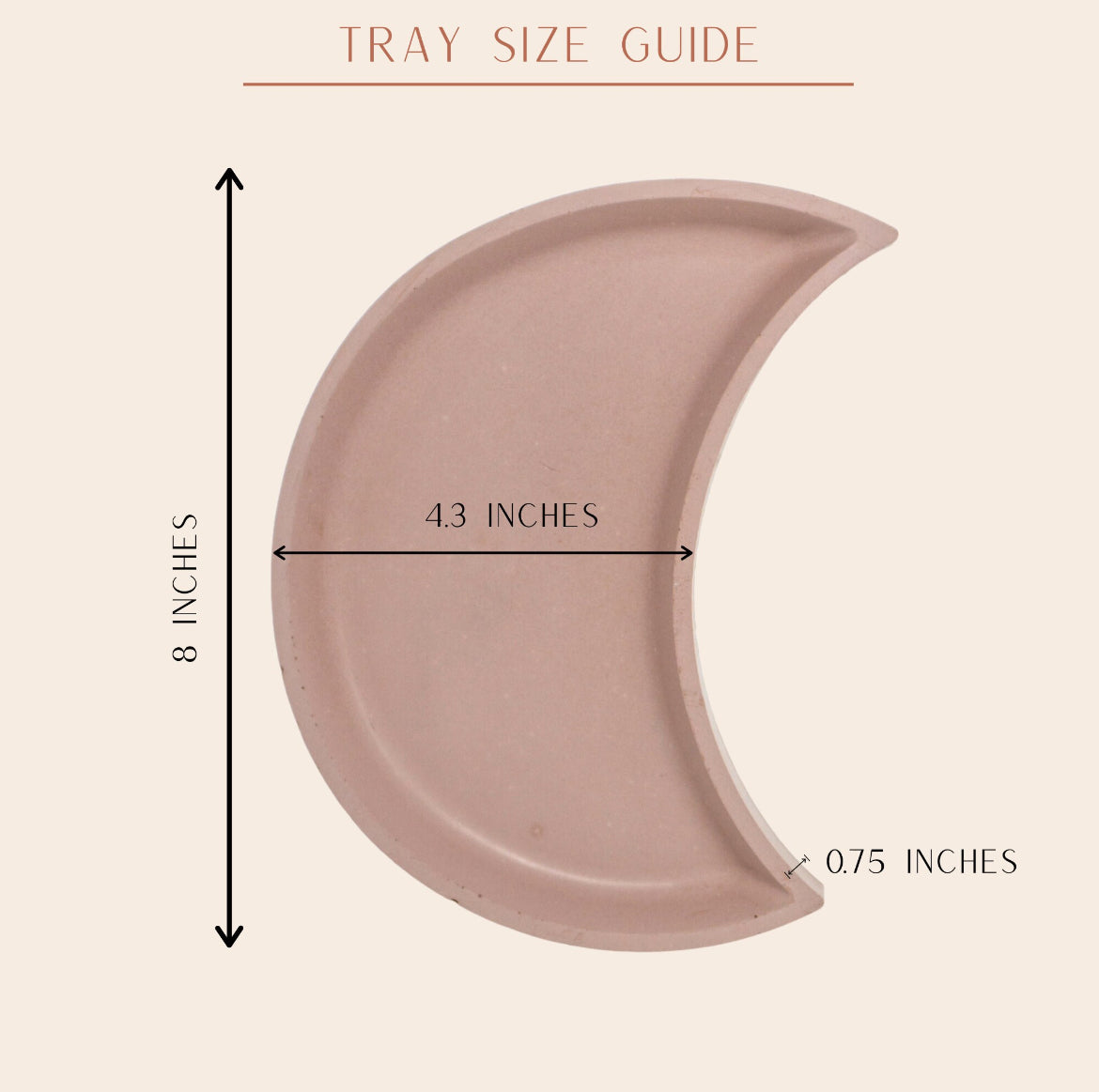 Large Moon Tray