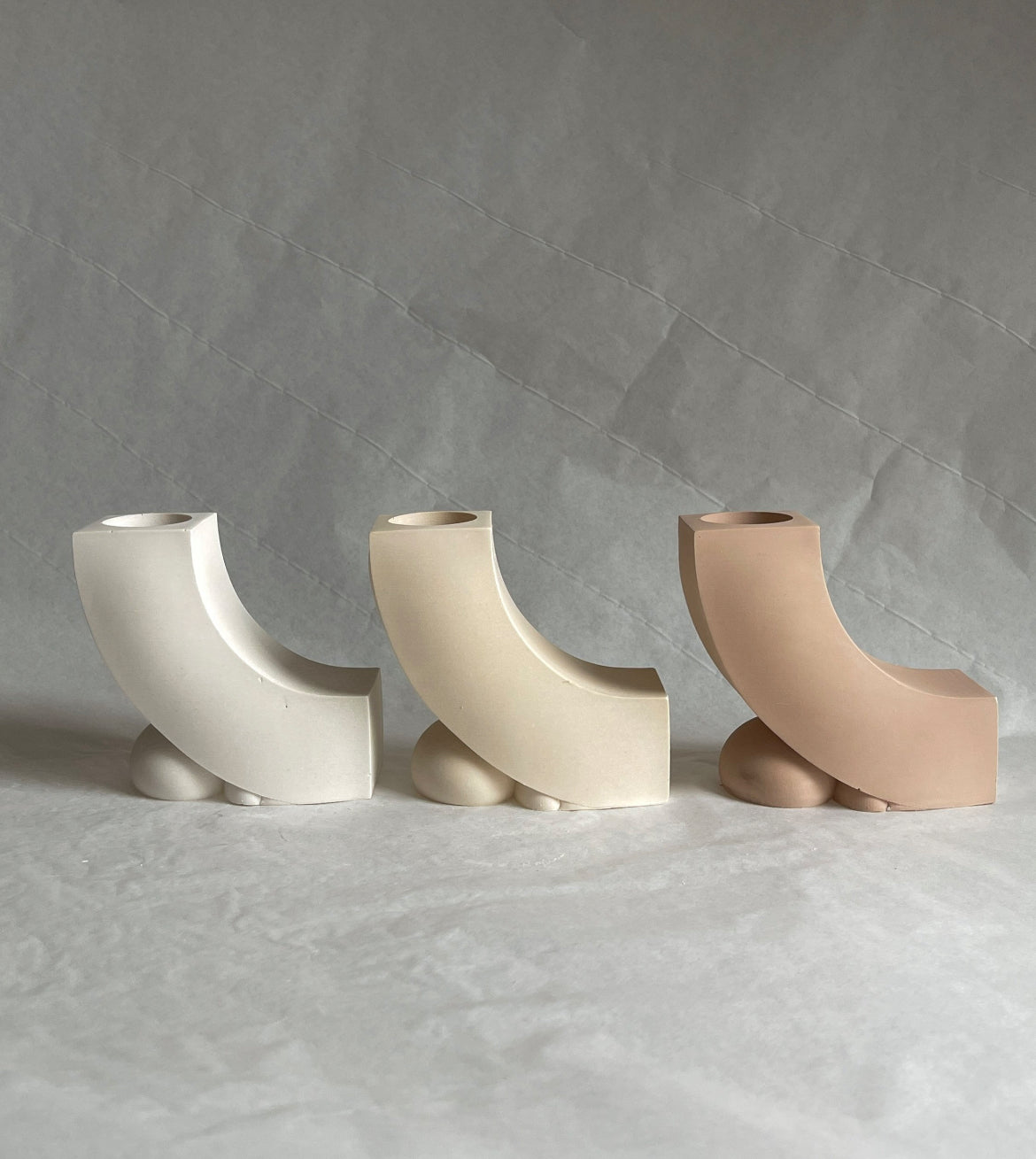 Nordic Curve Candle Holder