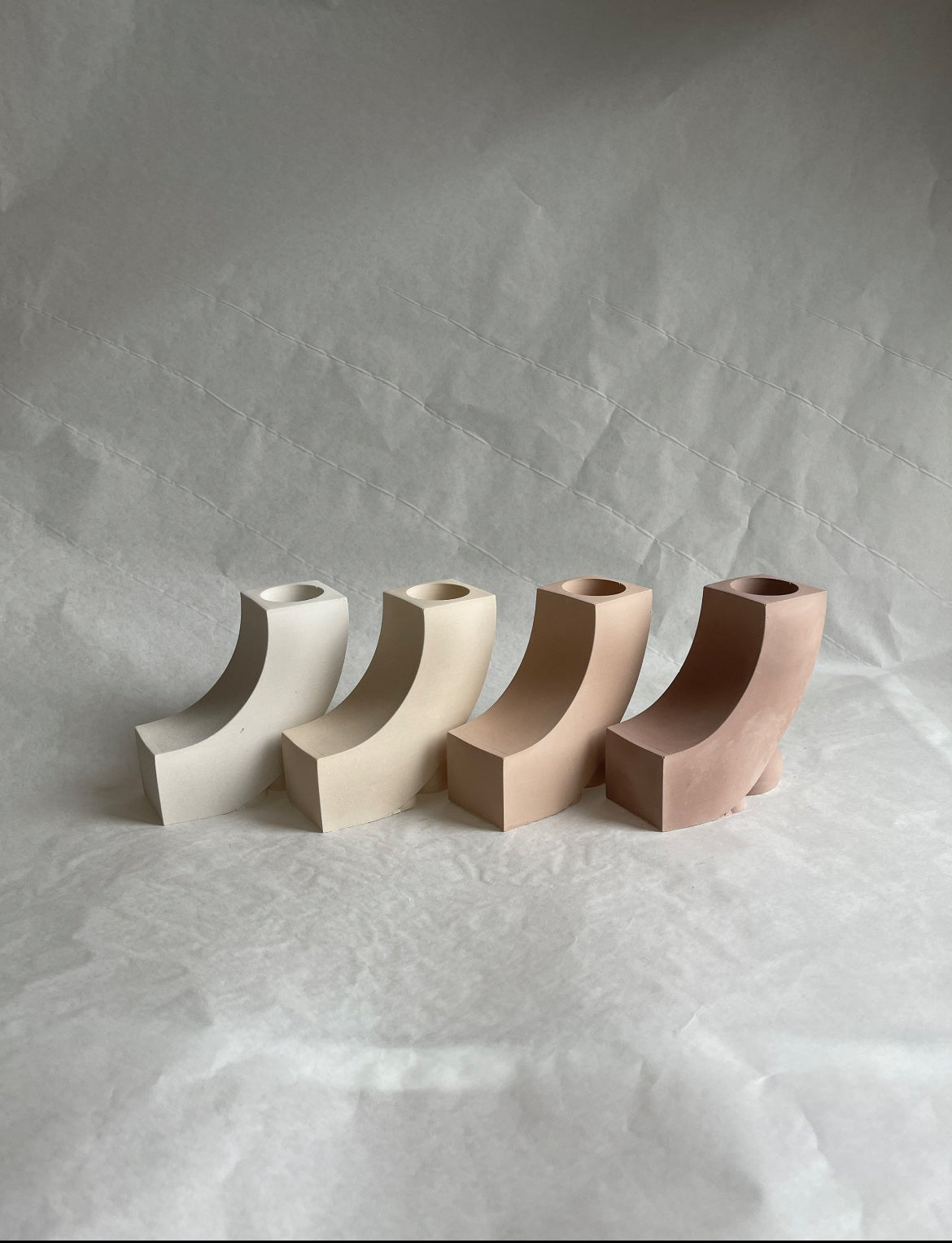 Nordic Curve Candle Holder