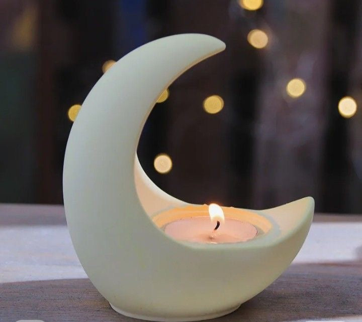 Crescent Candle Holder