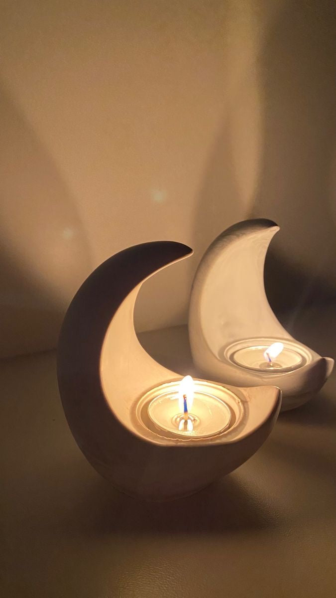 Crescent Candle Holder