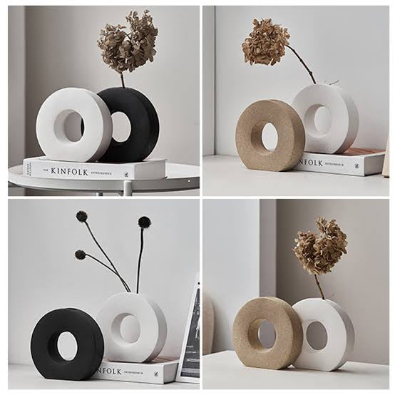 Boho Circle Vase