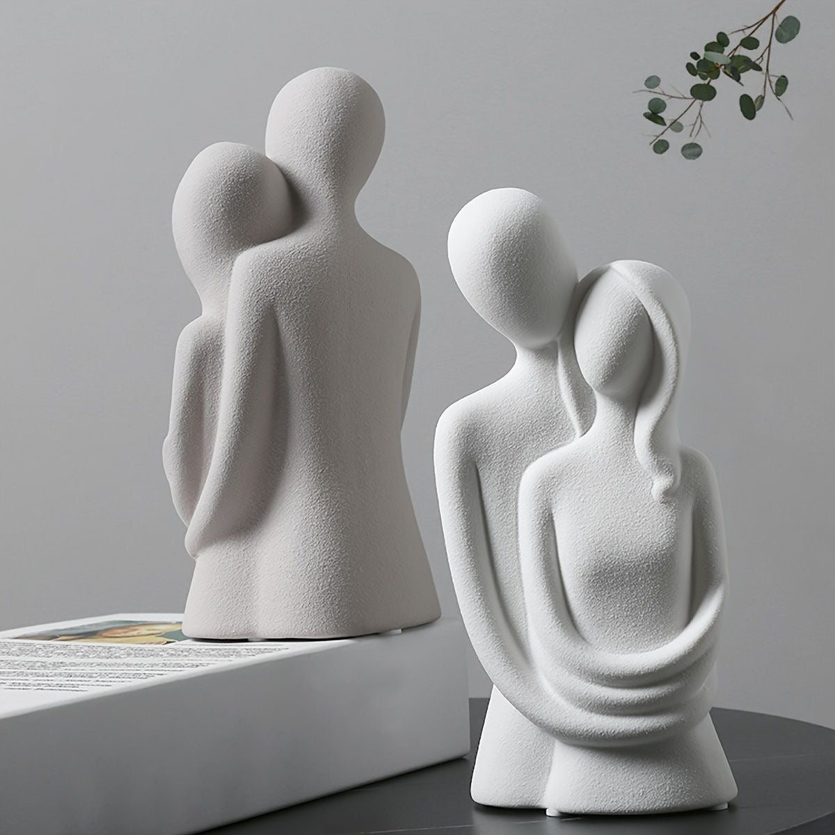 Hugging Couple Statue