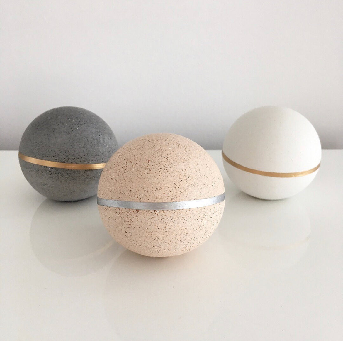 Concrete Sphere paper-weight