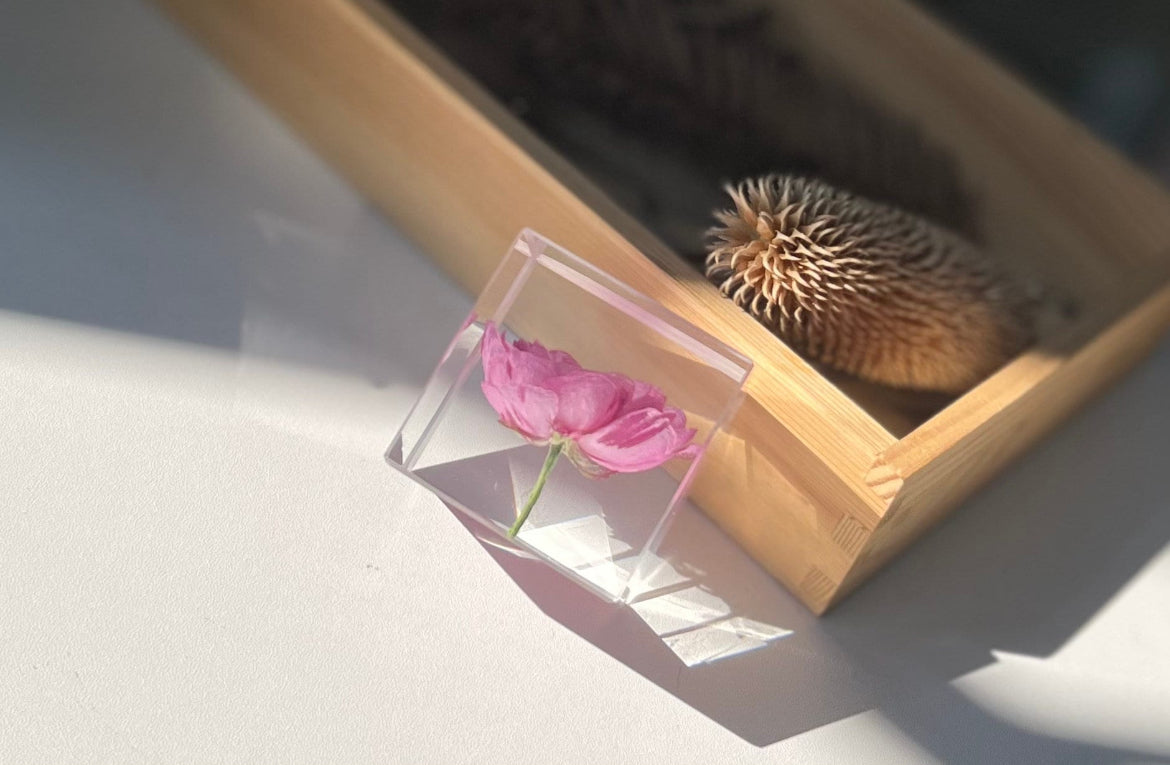 Pink Crystal Paper-weight