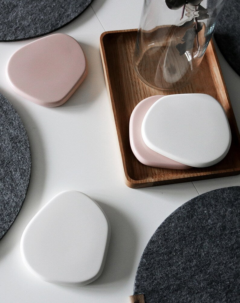 Pebble Coaster ( Set of 2)
