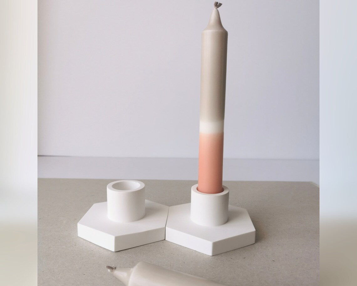 Hexagon Candle Holder