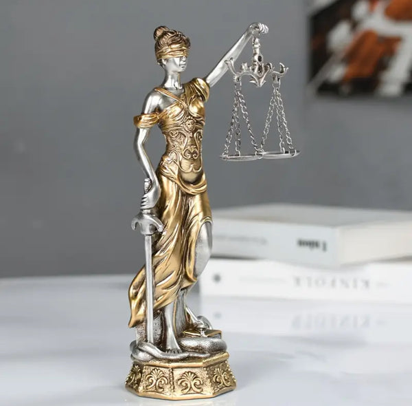 Justice Lady Statue