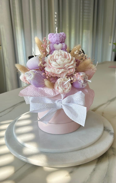 Pink Candle Bouquet