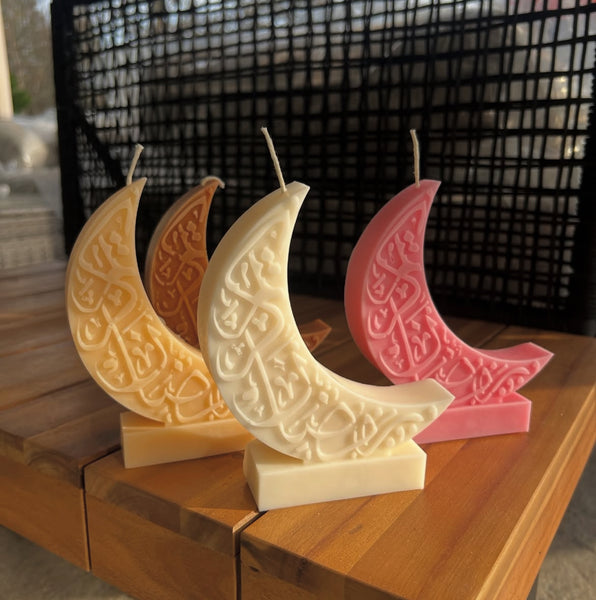 Ramadan Crescent Candle