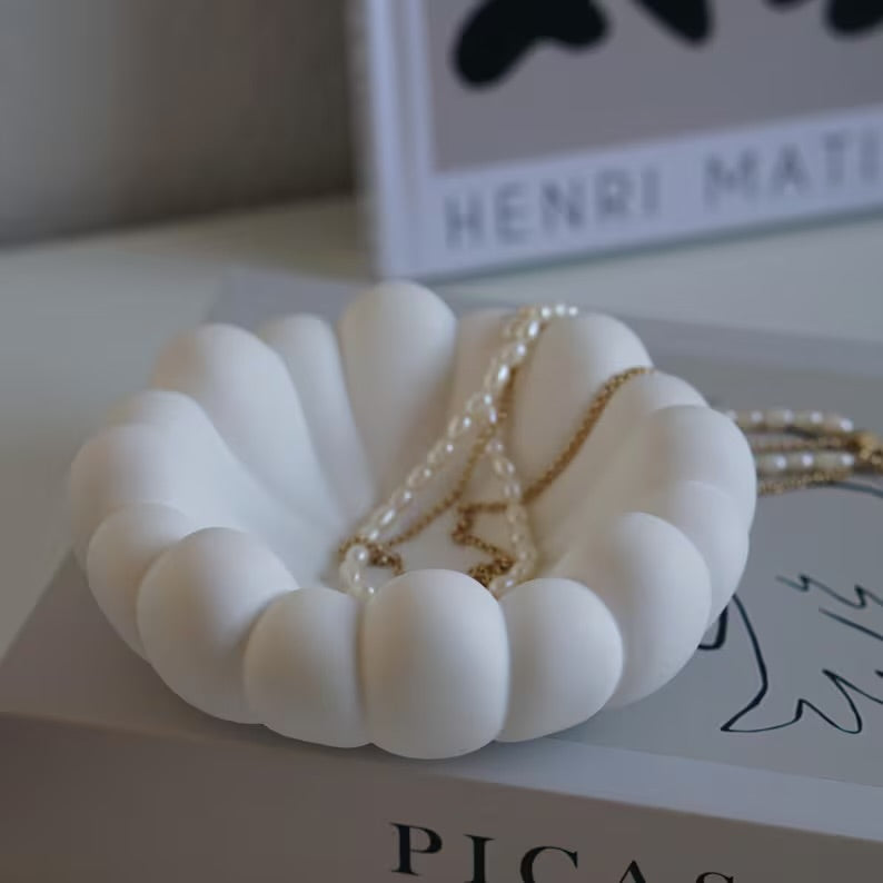 Aesthetic jewelry bowl handmade