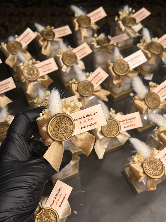 Premium Wedding candle favor
