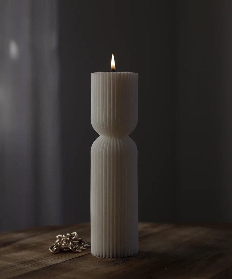 Love Hourglass Candle