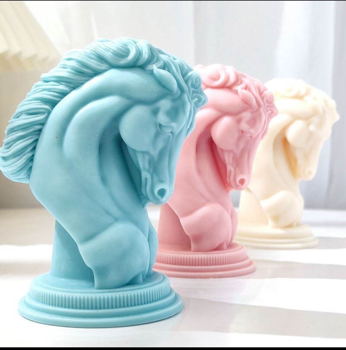 Horse Sculpture Candle