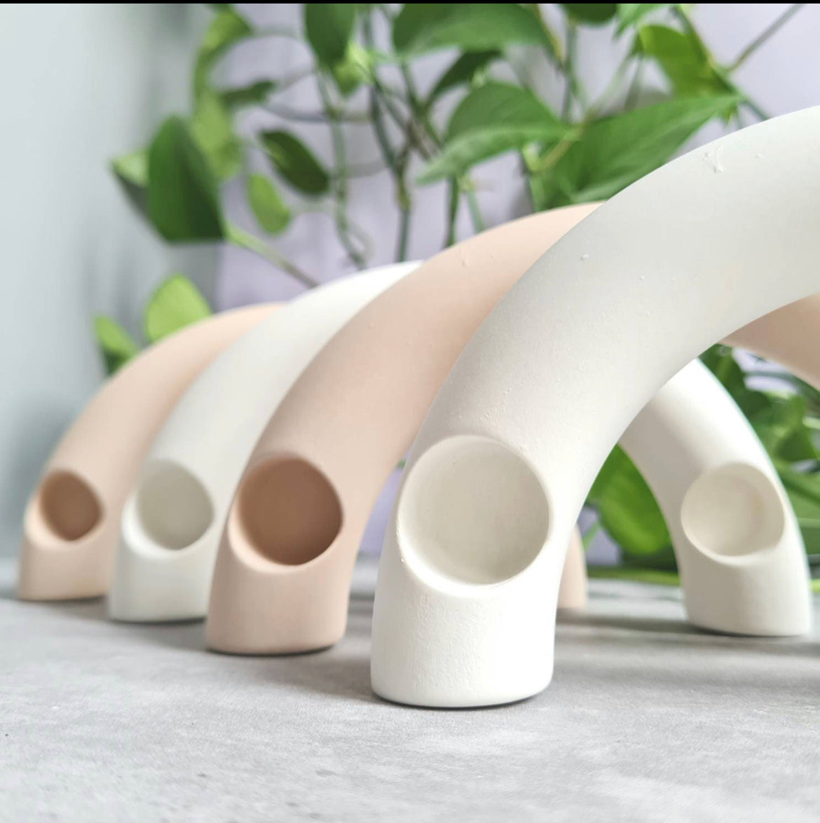 Boomerang Candle Holder