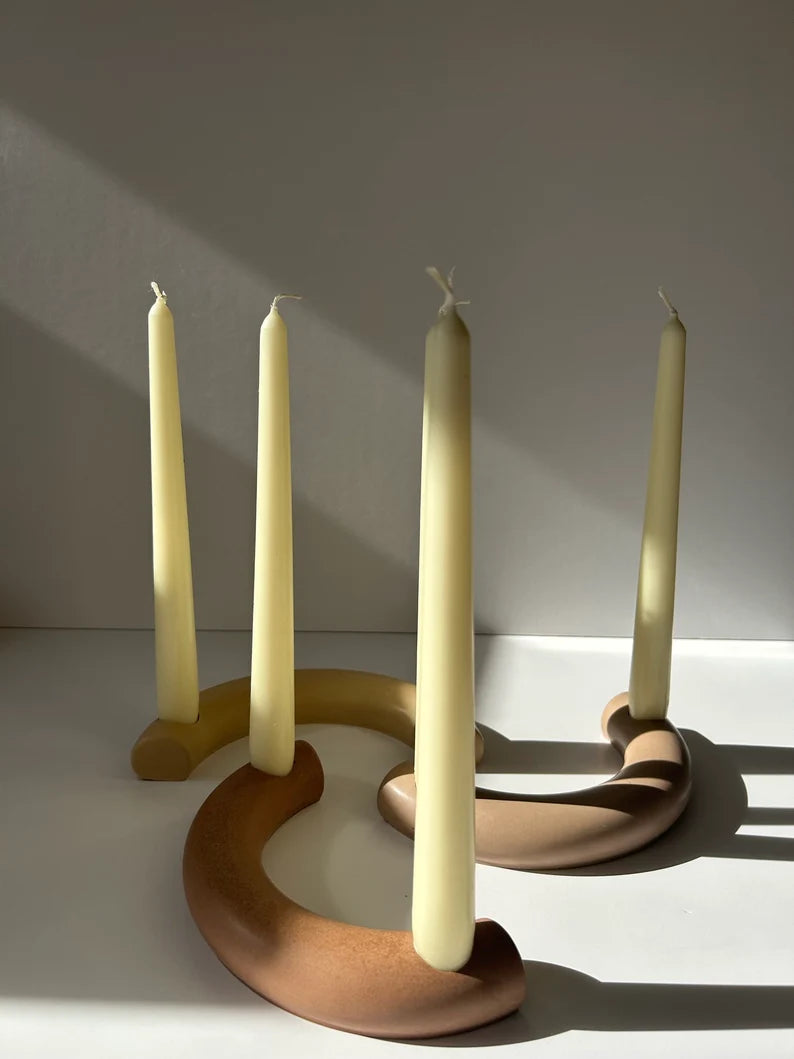 Boomerang Candle Holder