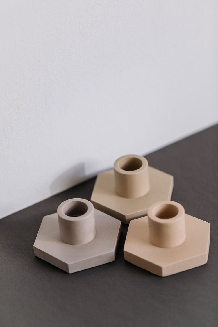 Hexagon Candle Holder