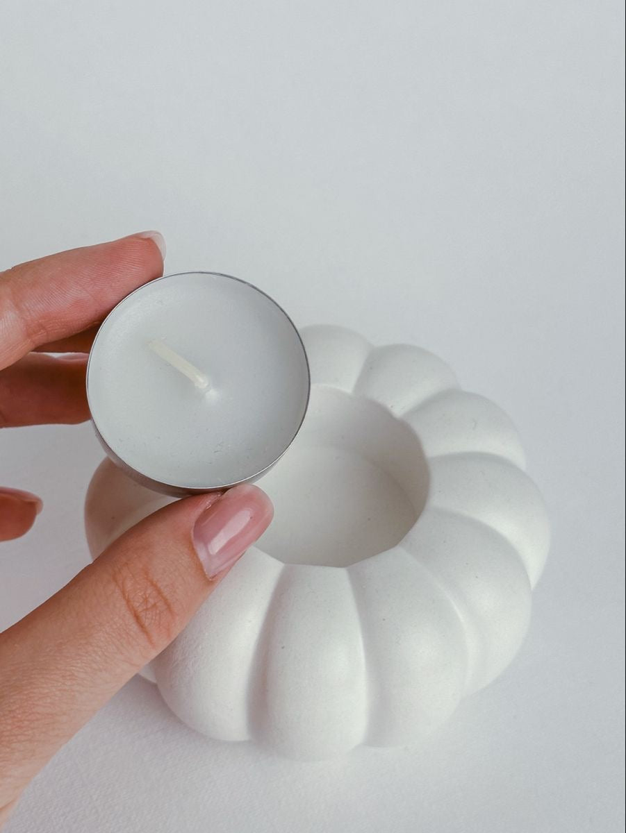 Pumpkin Candle Holder