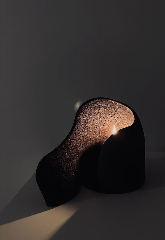 Cave Candle Holder