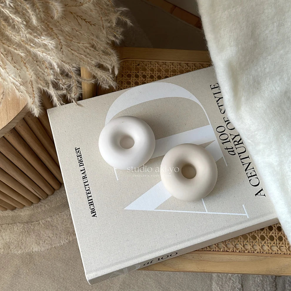 Donut Candle Holder