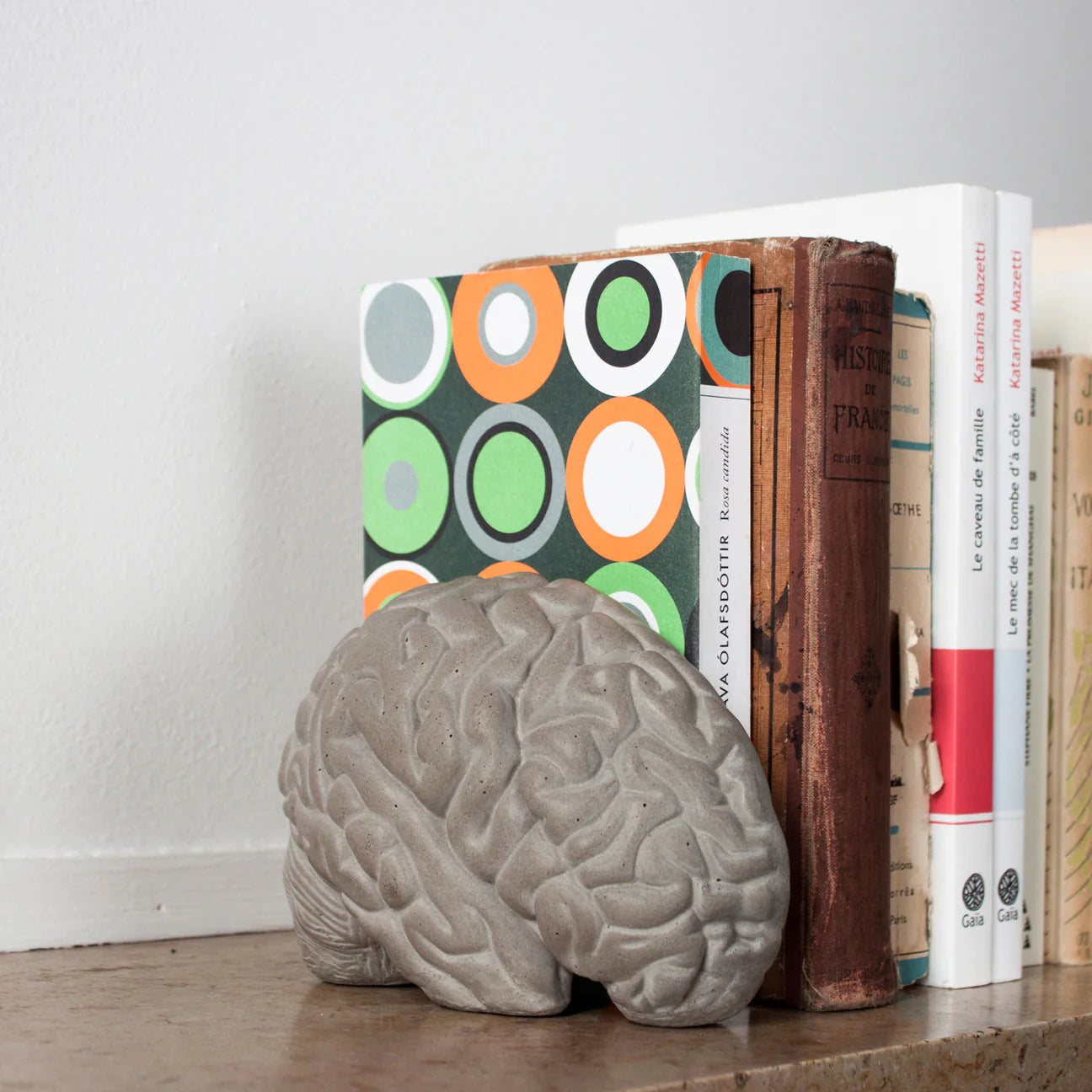 Brain Bookends ( Set of 2)