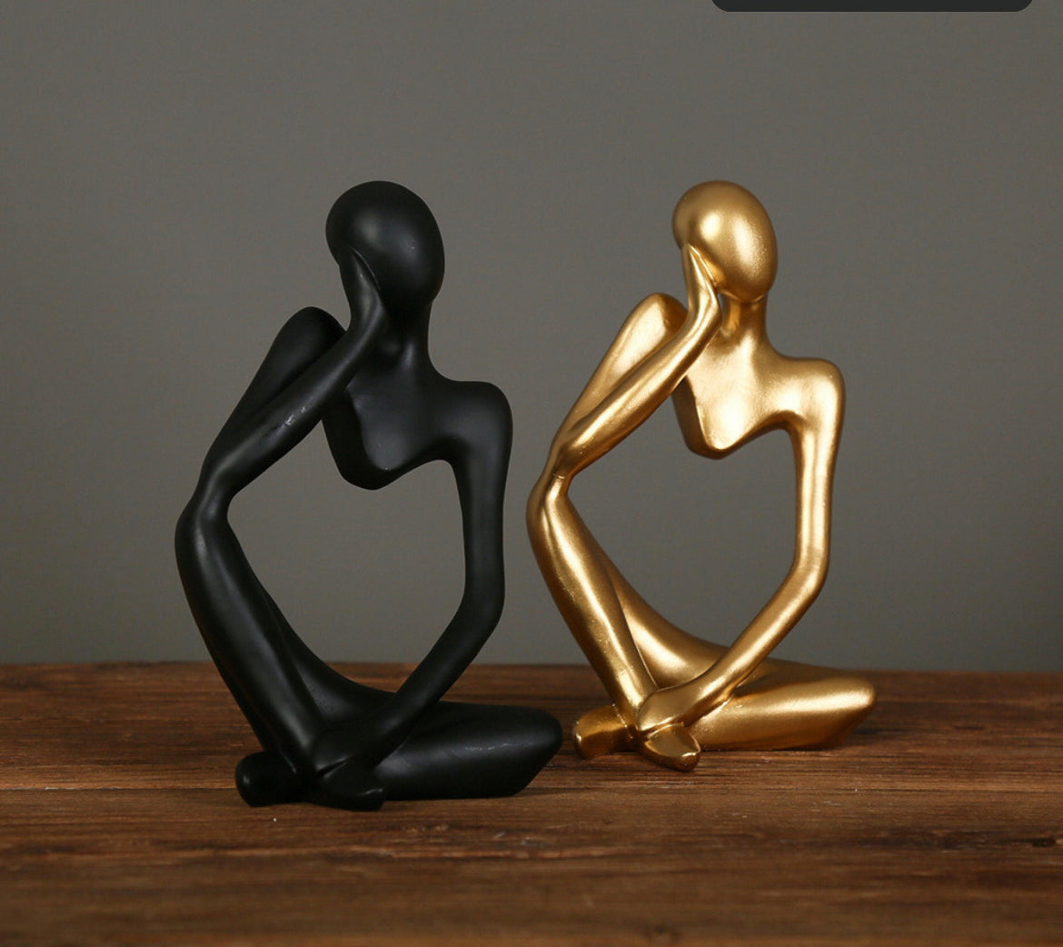 Abstract Thinker Statue
