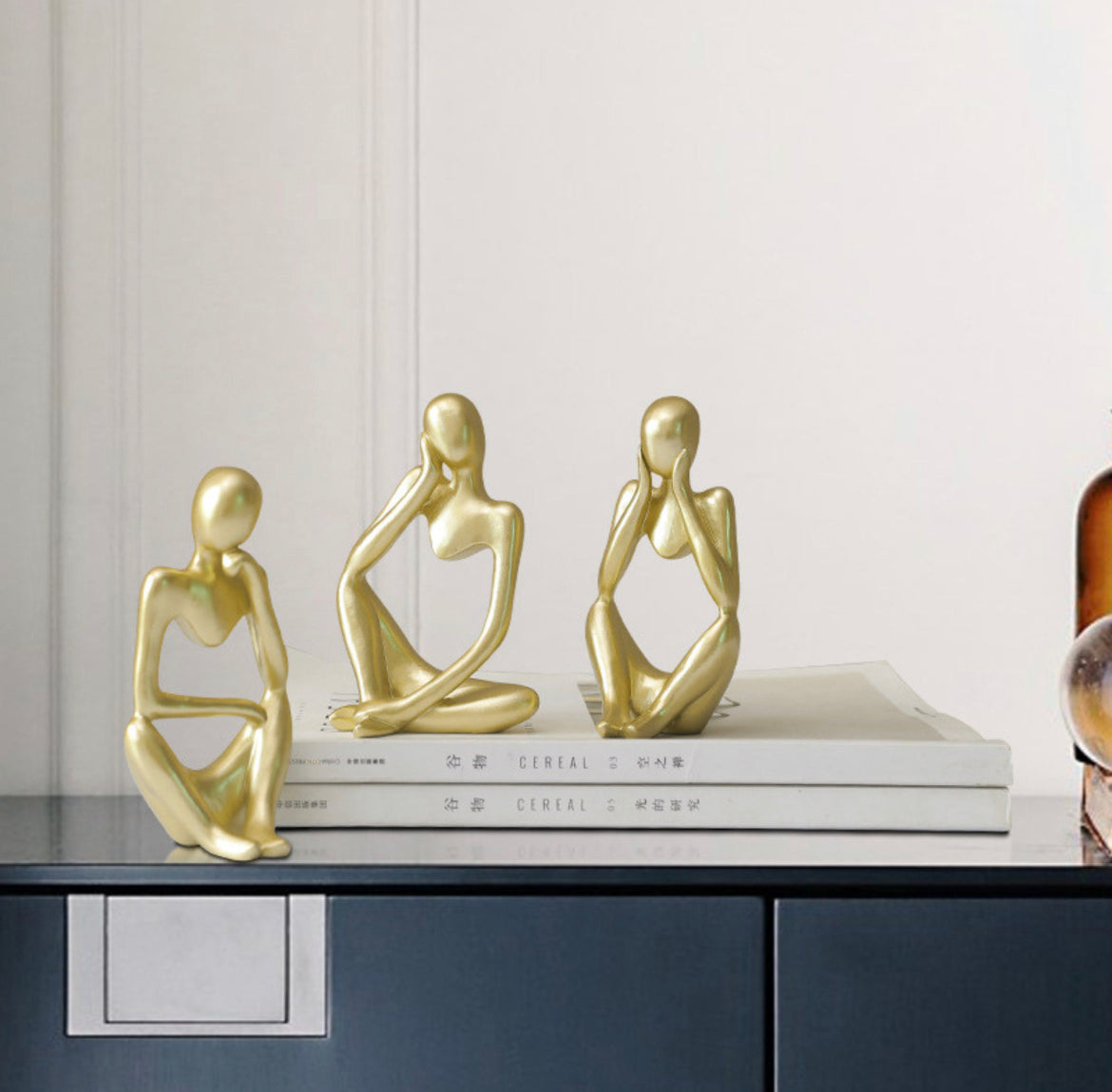 Abstract Thinker Statue