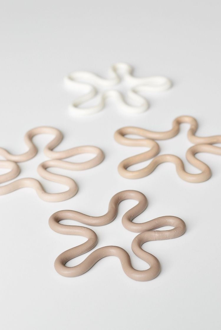 Squiggly Coasters (set of 4)