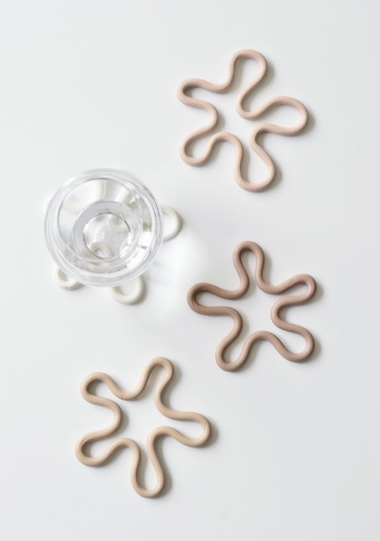 Squiggly Coasters (set of 4)
