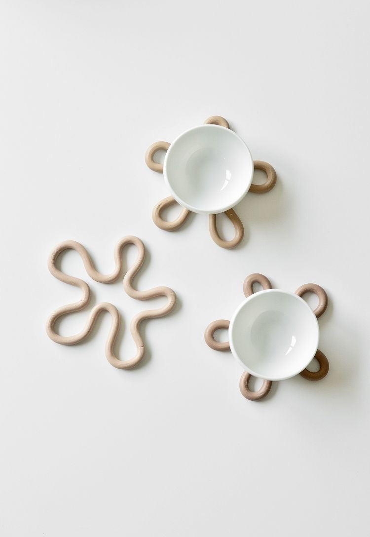 Squiggly Coasters (set of 4)