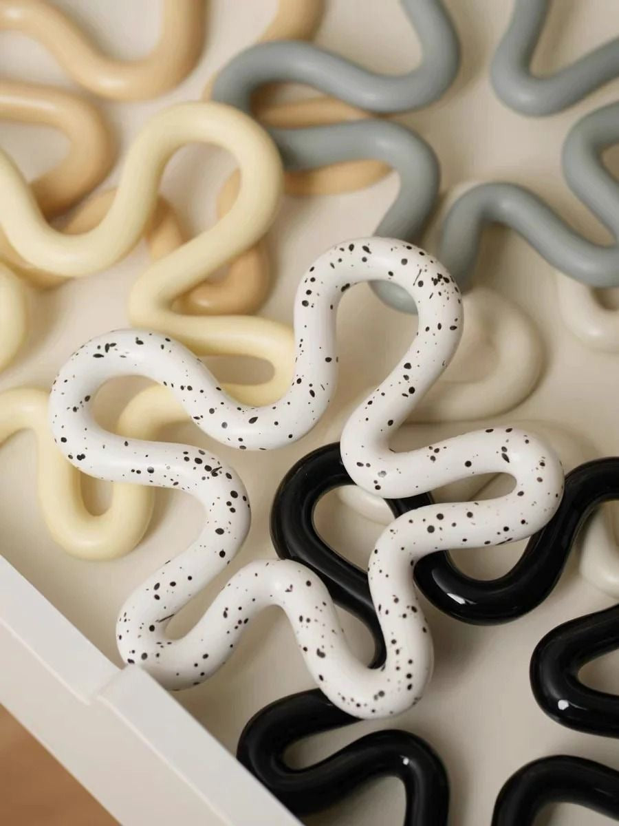 Squiggly Coasters (set of 4)