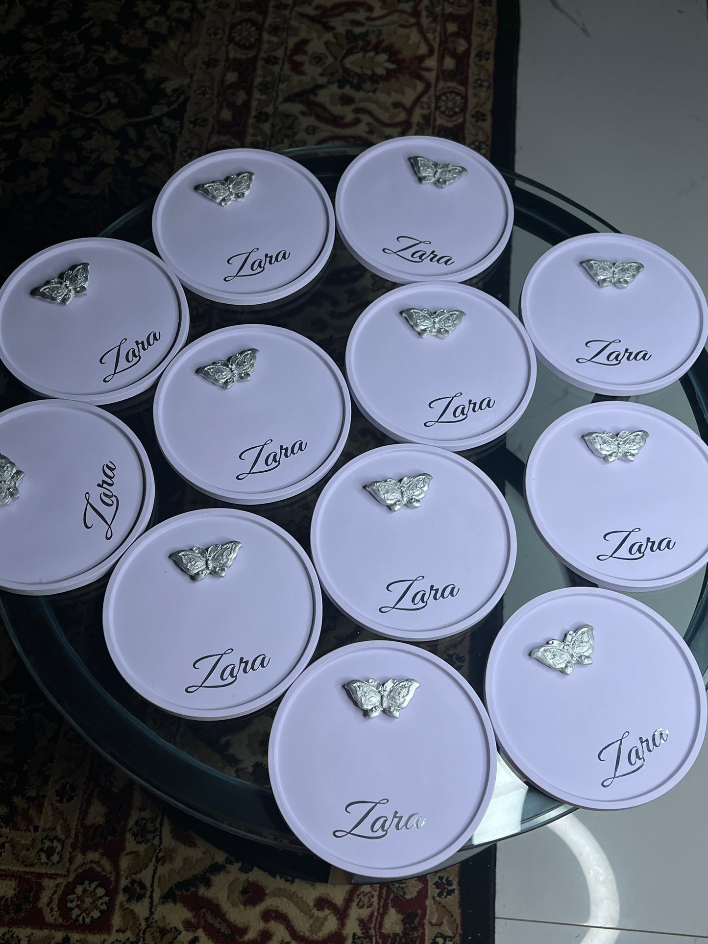 Baby Name Plate Favor