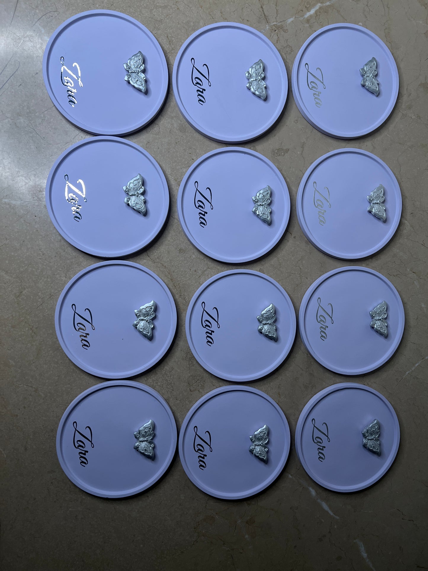 Baby Name Plate Favor
