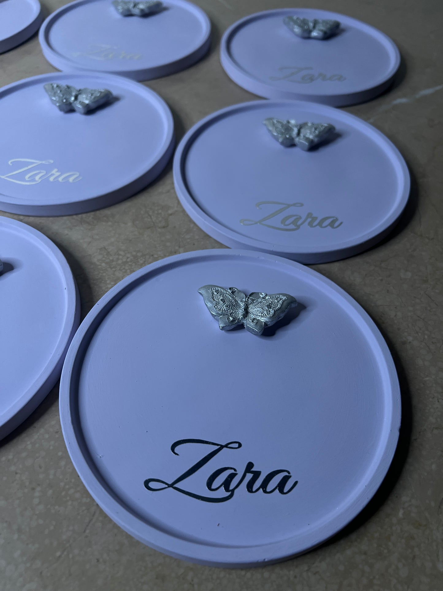 Baby Name Plate Favor