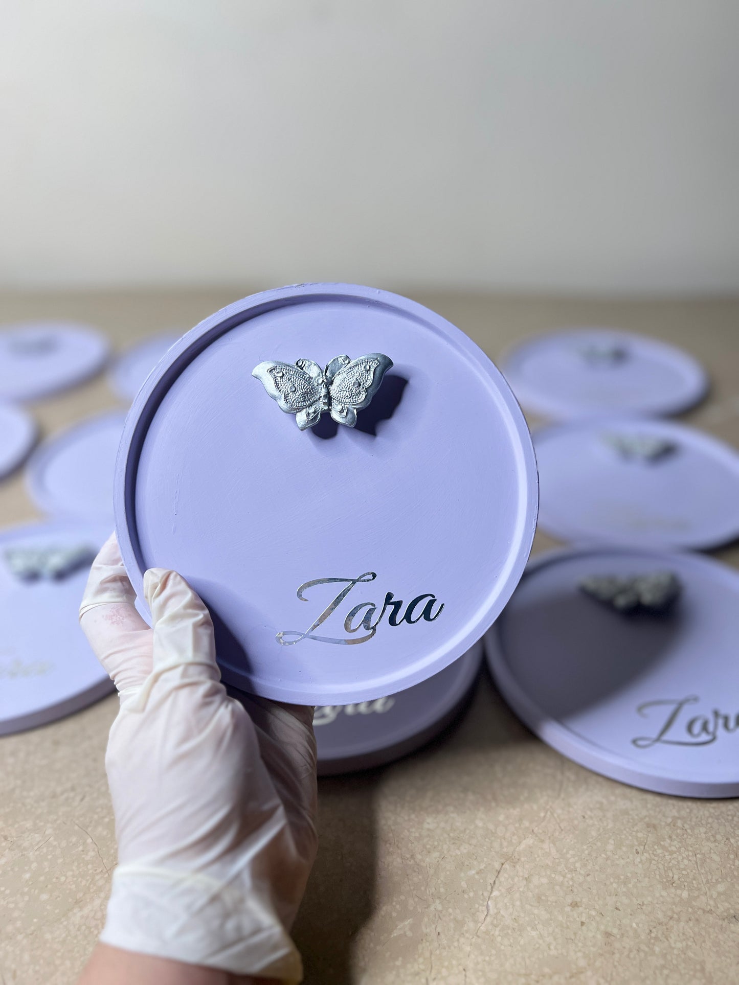 Baby Name Plate Favor