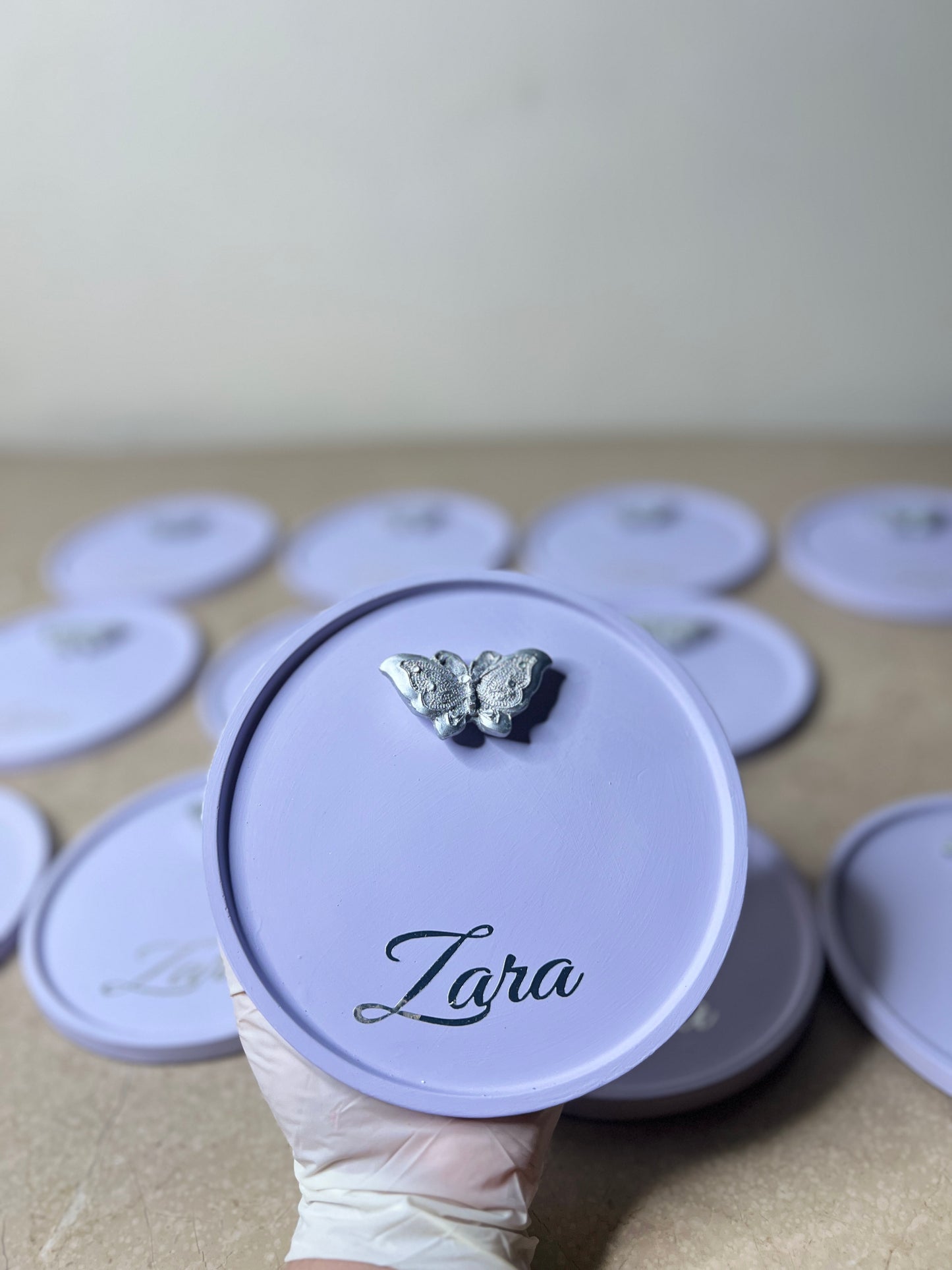 Baby Name Plate Favor